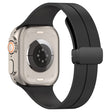 Curea smartwatch Techsuit Watchband (W011) compatibil cu Apple Watch 1/2/3/4/5/6/7/8/9/10/11/SE/SE 2/SE 3 (38/40/41/42mm), Negru