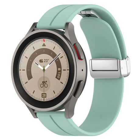 Curea smartwatch Techsuit Watchband 22mm (W011) compatibil cu Huawei Watch GT 2 (46mm)/GT 2 Pro/GT 3 Pro (46mm)/Ultimate, Xiaomi Watch S1, Teal Green