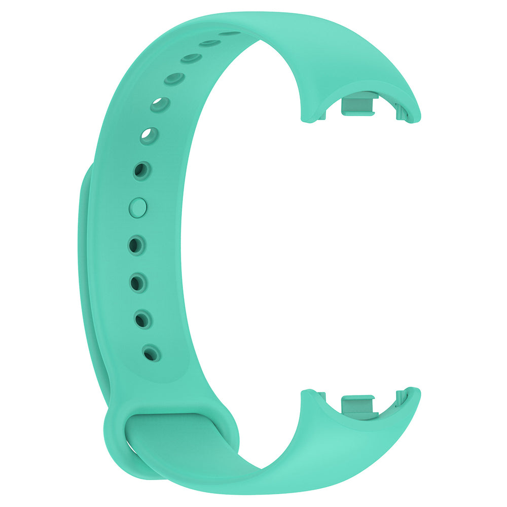 Curea smartwatch Techsuit Watchband (W014) compatibil cu Xiaomi Mi Band 8 / 8 NFC / 9 / 9 NFC / 10, Teal Green