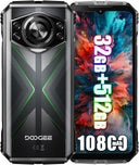 Doogee S200 mobiltelefon, 5G, dupla kijelző (6,72"+1,32") 2.4K AMOLED, 12 GB RAM (12 GB + 20 GB bővíthető), 256 GB ROM, 100 MP, Android 14, Dimensity 7050, 10100mAh, dupla SIM