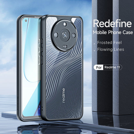 Husa de protectie Dux Ducis Aimo Series compatibil cu Realme 11, Negru