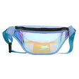 Techsuit Casual Waist Bag (CWB2), Transparent, with Belt for Recreational Activity, Fitness, Albastru