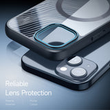 Husa de protectie Dux Ducis Aimo MagSafe Series compatibil cu iPhone 15 Plus, Negru