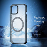 Husa de protectie Dux Ducis Aimo MagSafe Series compatibil cu iPhone 15 Plus, Negru