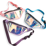 Techsuit Casual Waist Bag (CWB2), Transparent, with Belt for Recreational Activity, Fitness, Mov