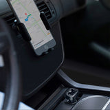 Gadget Baseus FM Modulator and Car Charger S-09A (CCMT000001), T Typed, 2xUSB-A with LED Display, Negru