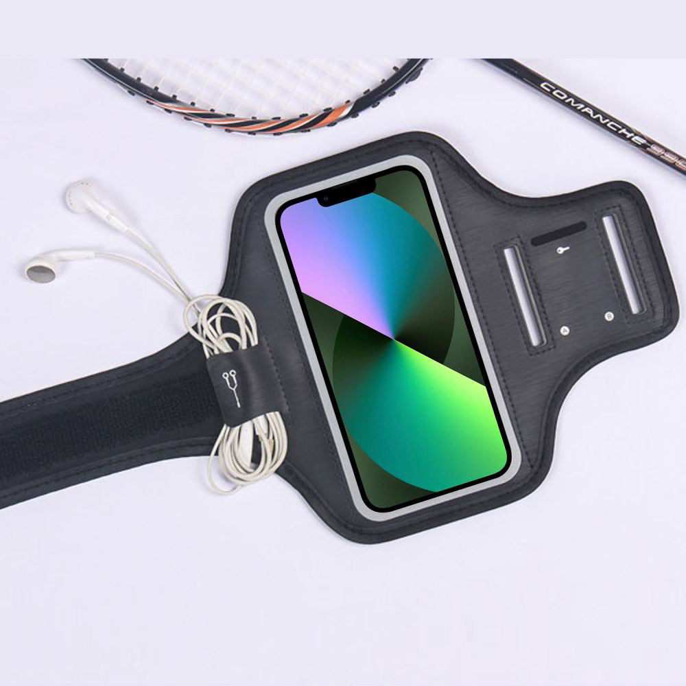 Techsuit Sports Armband (TH20), with Velcro, for Phones, max 6.8", Roz