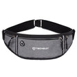 Techsuit Waist Bag (CWB3), with Belt for Recreational Activity, Fitness, Gri