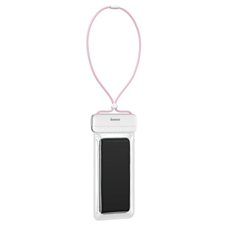 Baseus Waterproof Case Let"s Go (ACFSD-D24), Universal Cover for Mobile Phones, IPX8, max 7.2", Roz