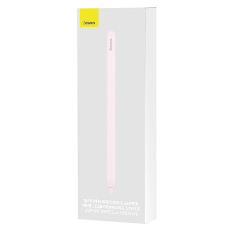 Stylus Baseus Stylus Pen Smooth Writing 2 Series (SXBC060104), Active, Capacitive, with Palm Rejection and Tilt Sensor, Roz