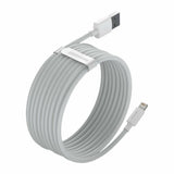 Cablu Baseus (TZCALZJ-02), USB-Lightning, 2.4A, 1.5m, Alb
