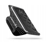 Techsuit Sports Armband (TH10), with Velcro, for Phones, max 6.5", Gri / White