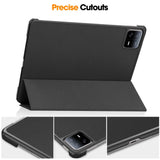 Husa de protectie tableta Techsuit FoldPro compatibil cu Xiaomi Pad 6 / Pad 6 Pro, Negru