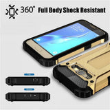 Husa de protectie Techsuit Hybrid Armor compatibil cu Samsung Galaxy J5 2015 J500, Negru