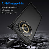 Husa de protectie Techsuit Carbon Silicone compatibil cu Realme 11, Negru