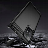 Husa de protectie Techsuit Carbon Silicone compatibil cu Xiaomi Redmi Note 12S, Negru