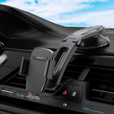 Suport Yesido (C130), Gravity Grip for Dashboard, Adjustable Suction Cup Holder, Negru