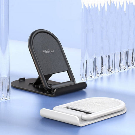 Suport Yesido Mini (C141), Angle Adjustable, Folding Design, Negru