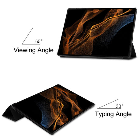 Husa de protectie tableta Techsuit FoldPro compatibil cu Samsung Galaxy Tab S8 Ultra, Negru