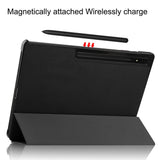 Husa de protectie tableta Techsuit FoldPro compatibil cu Samsung Galaxy Tab S9 Plus / S9 FE Plus / S10 Plus, Negru