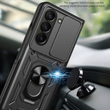 Husa de protectie Techsuit CamShield Series compatibil cu Samsung Galaxy Z Fold5, Negru