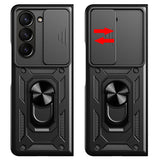 Husa de protectie Techsuit CamShield Series compatibil cu Samsung Galaxy Z Fold5, Negru