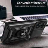 Husa de protectie Techsuit CamShield Series compatibil cu Oppo A98 5G, Negru