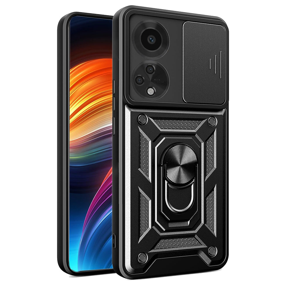 Husa de protectie Techsuit CamShield Series compatibil cu Oppo A98 5G, Negru