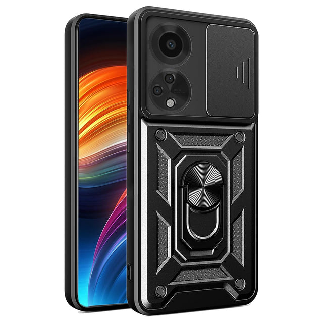 Husa de protectie Techsuit CamShield Series compatibil cu Oppo A98 5G, Negru