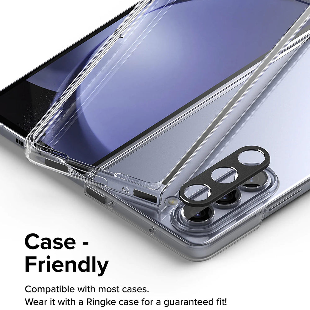 Folie de protectie Ringke Camera Styling compatibil cu Samsung Galaxy Z Fold5, Negru