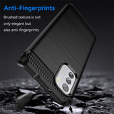 Husa de protectie Techsuit Carbon Silicone compatibil cu Nokia G42, Negru