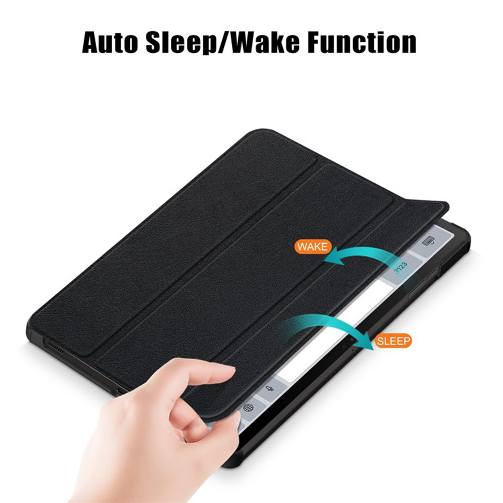 Husa de protectie tableta Techsuit FoldPro compatibil cu Samsung Galaxy Tab S9 / S9 FE / S10 FE / S10 Lite, Negru