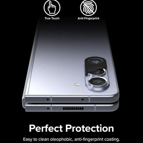 Folie de protectie Ringke Camera Glass (set de 2) compatibil cu Samsung Galaxy Z Fold5, Negru