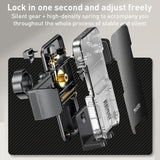 Suport Yesido (C172), for Windshield and Dashboard, 360 degree rotation, Negru