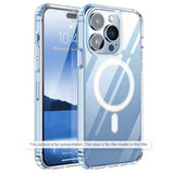Husa de protectie Techsuit MagSafe Pro compatibil cu iPhone 18 Pro Max / iPhone 17 Pro Max, Transparent