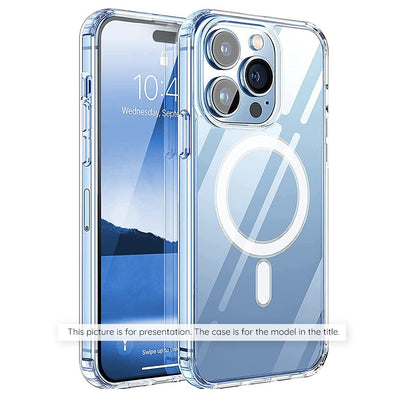 Husa de protectie Techsuit MagSafe Pro compatibil cu iPhone 18 Pro Max / iPhone 17 Pro Max, Transparent