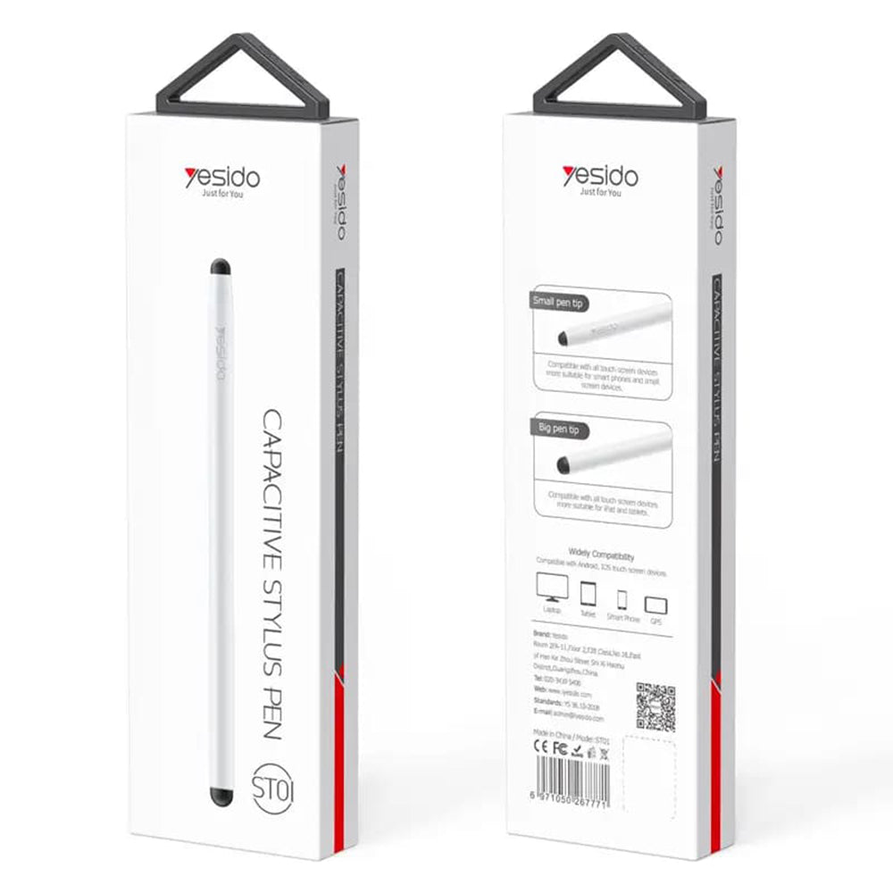 Stylus Yesido Stylus Pen (ST01), Aluminum Alloy, Android, iOS, Microsoft, Alb