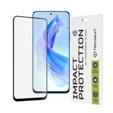 Folie de protectie Techsuit 111D Full Cover / Full Glue Glass compatibil cu Honor 90 Lite, Negru