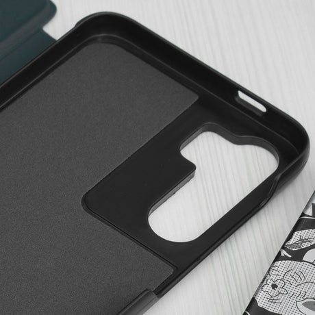Husa de protectie Techsuit eFold Series compatibil cu Samsung Galaxy S23 FE, Verde Inchis