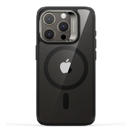 Husa de protectie ESR Classic Hybrid HaloLock Kickstand compatibil cu iPhone 15 Pro, Transparent Black