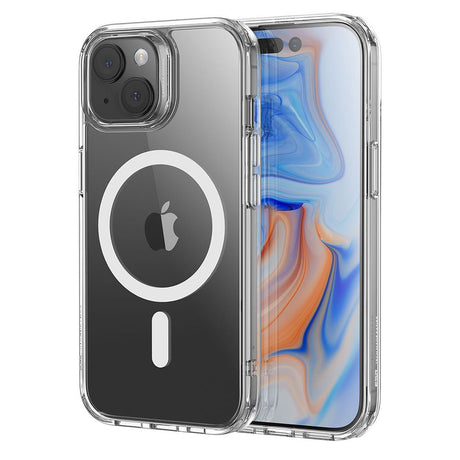 Husa de protectie ESR Classic Hybrid HaloLock compatibil cu iPhone 15 Plus, Transparent