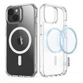 Husa de protectie ESR Classic Hybrid HaloLock compatibil cu iPhone 15 Plus, Transparent