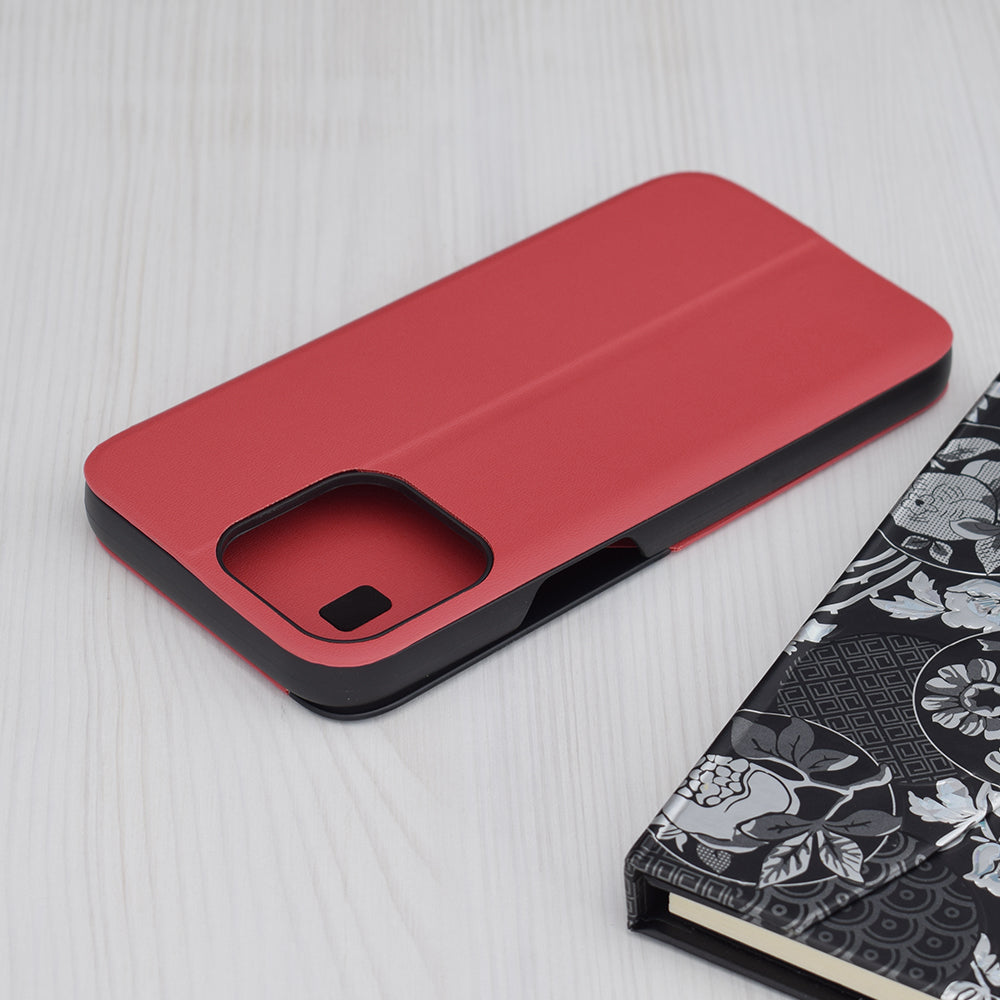 Husa de protectie Techsuit eFold Series compatibil cu iPhone 15 Pro Max, Rosu