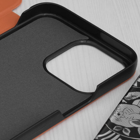 Husa de protectie Techsuit eFold Series compatibil cu iPhone 15 Pro Max, Portocaliu