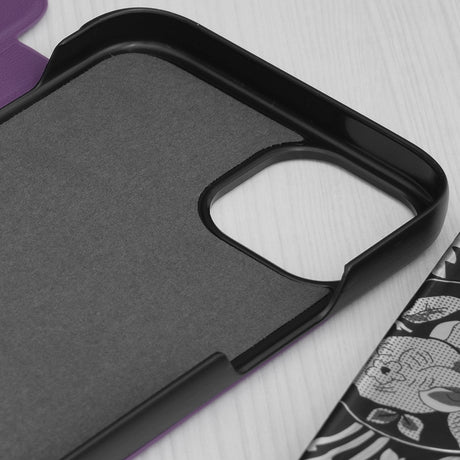 Husa de protectie Techsuit eFold Series compatibil cu iPhone 15 Plus, Mov