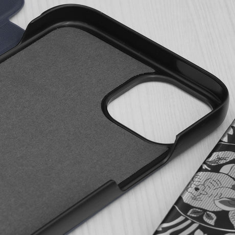 Husa de protectie Techsuit eFold Series compatibil cu iPhone 15 Plus, Albastru Inchis