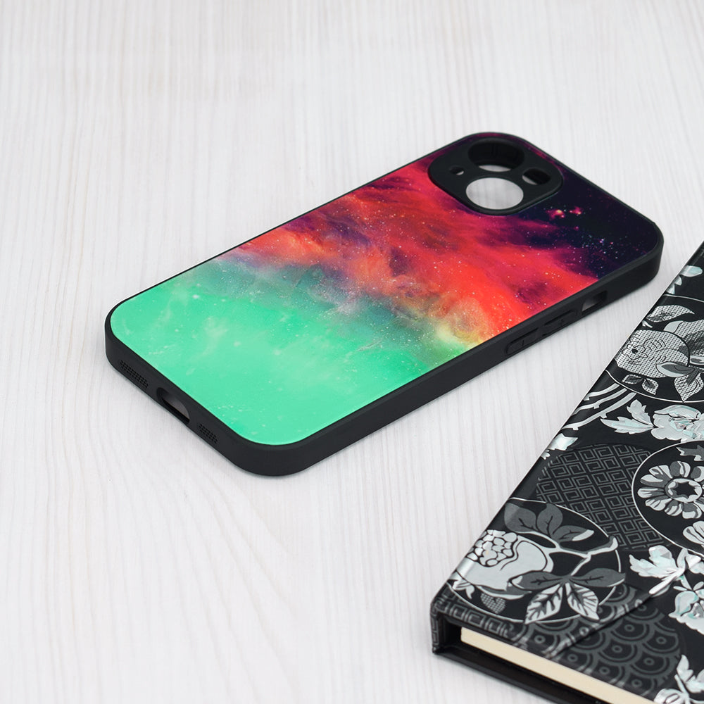 Husa de protectie Techsuit Glaze Series compatibil cu iPhone 15 Plus, Fiery Ocean