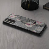 Husa de protectie Techsuit Marble Series compatibil cu iPhone 15 Pro Max, Bloom of Ruth Gray