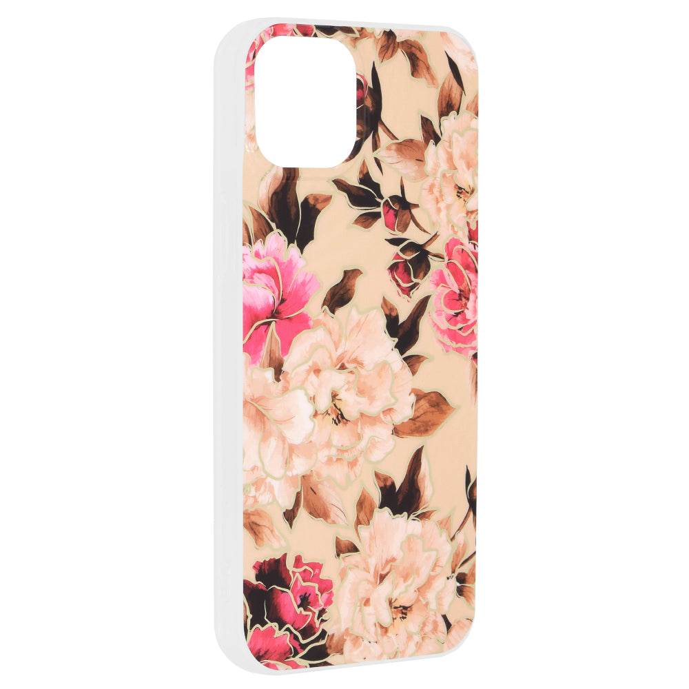 Husa de protectie Techsuit Marble Series compatibil cu iPhone 15 Plus, Mary Berry Nude