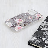 Husa de protectie Techsuit Marble Series compatibil cu iPhone 15, Bloom of Ruth Gray